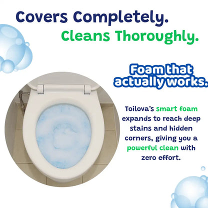 Toilova - Toilet Cleaning Foam Powder (100% Money back Guarantee)