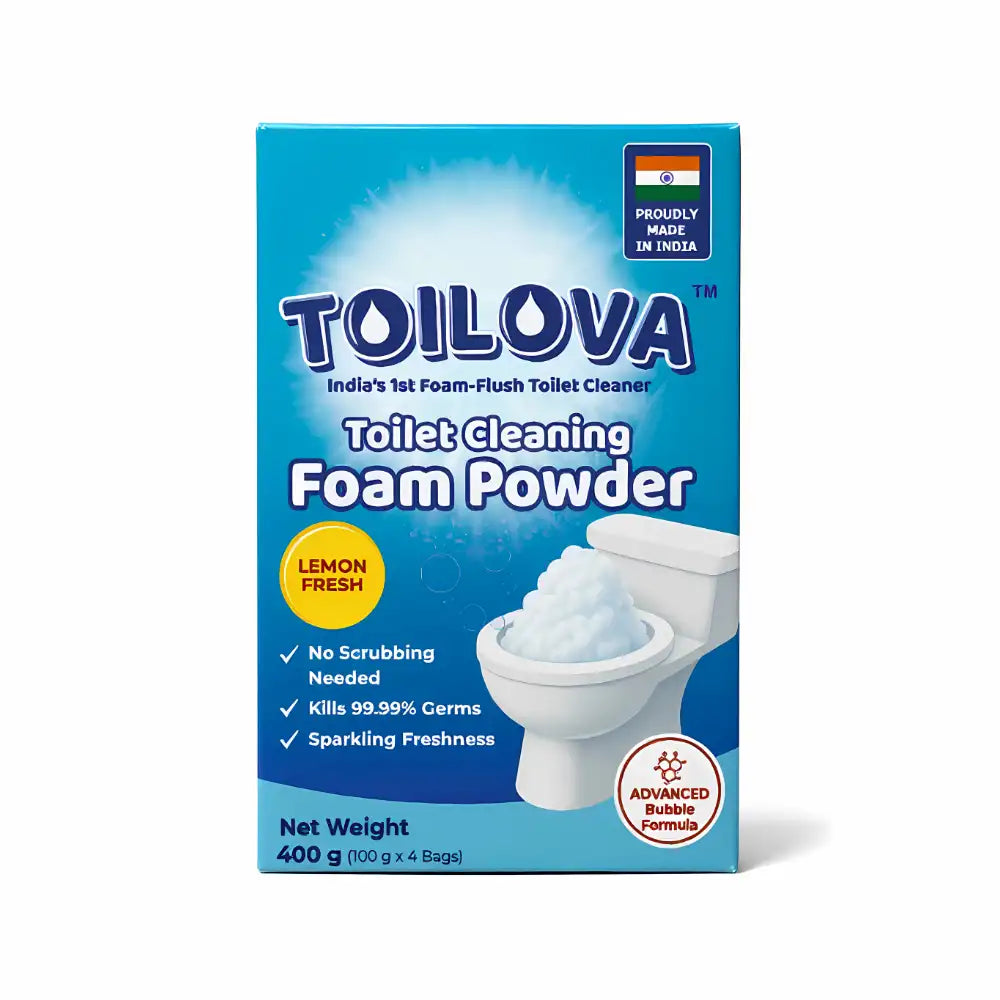 Toilova - Toilet Cleaning Foam Powder (100% Money back Guarantee)