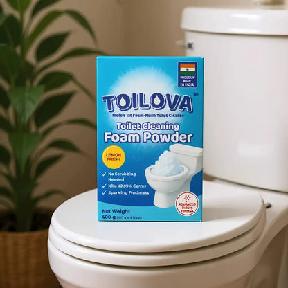 Toilova - Toilet Cleaning Foam Powder (100% Money back Guarantee)