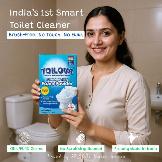 Toilova - Toilet Cleaning Foam Powder (100% Money back Guarantee)
